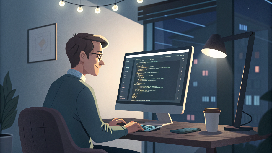 Custom website development process